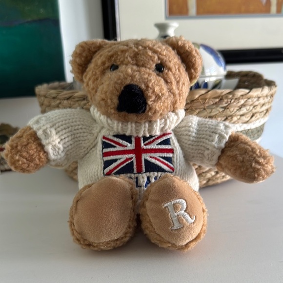 Union Jack Sweater Teddy Bear Aurora for Ripley - Picture 6 of 6